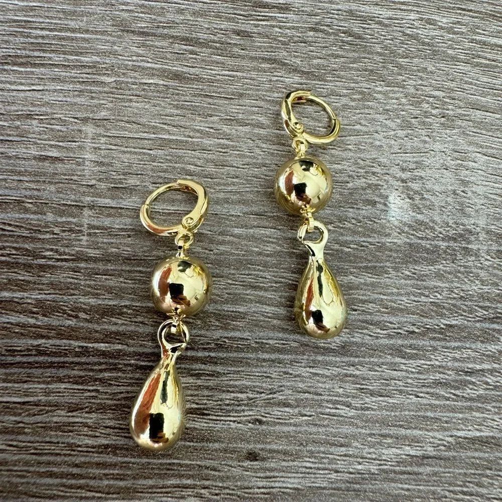 Bohemian drop earrings A1049 - Picture 3 of 5